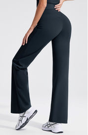 ALICIA Sculpted Flared Pants – High Waist Fit