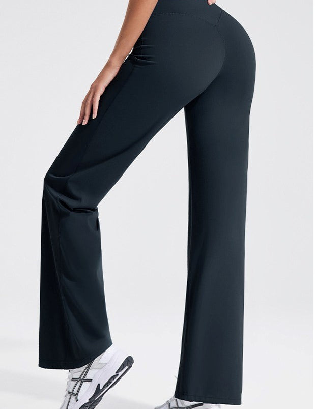 Alicia Sculpted Flared Pants – High Waist Flow