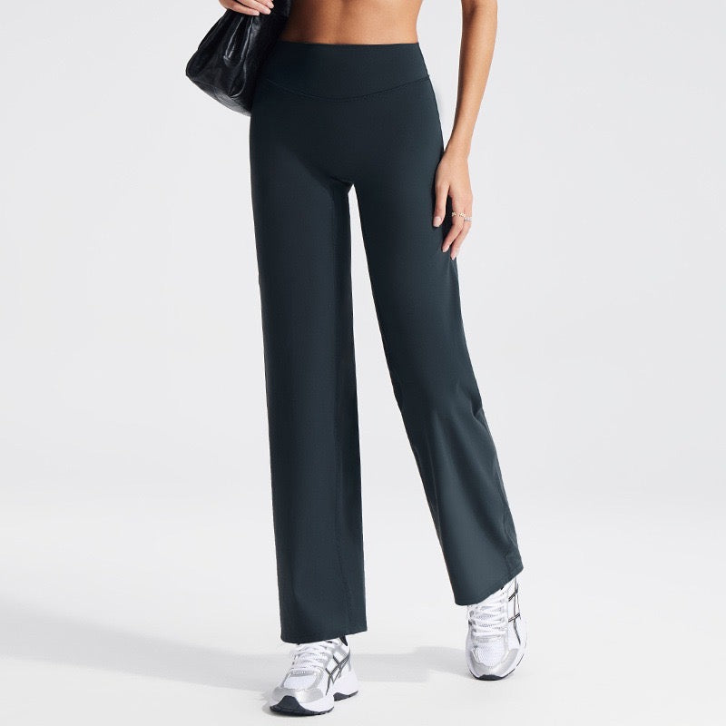 ALICIA Sculpted Flared Pants – High Waist Fit