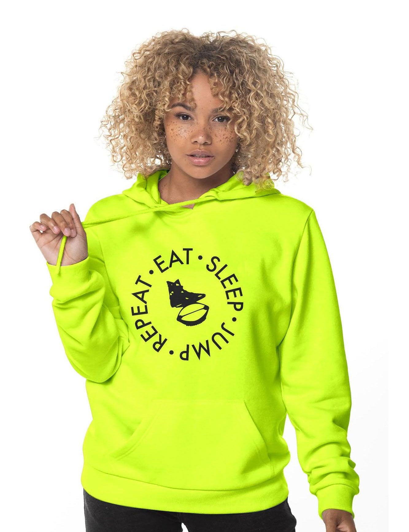Hoodie Eat Sleep Jump Repeat